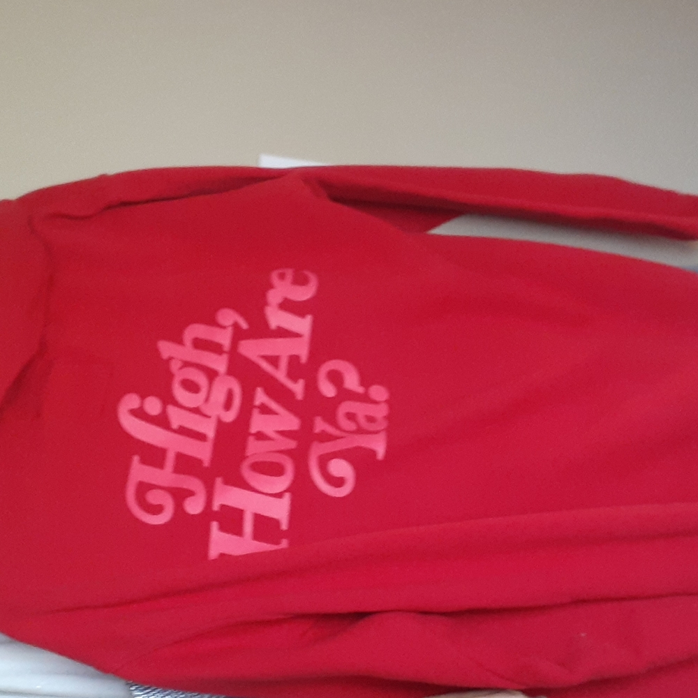 Jeffree Star Red Long Sleeve Hoodie